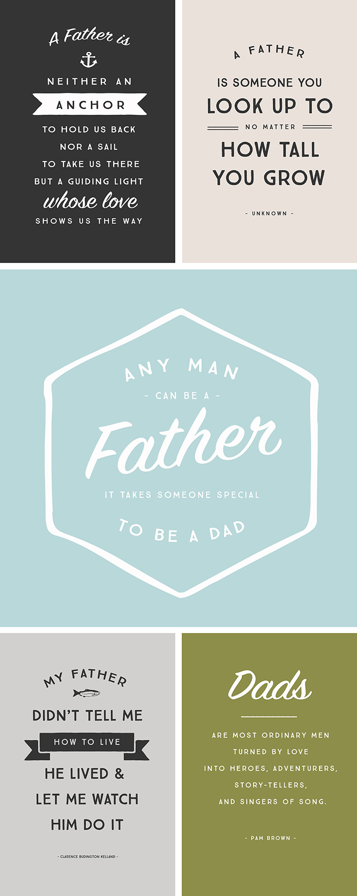 Fathers Day Quotes From Child
 5 Inspirational Quotes for Father s Day