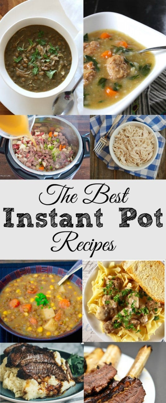 Favorite Instant Pot Recipes
 The best instant pot recipes · The Typical Mom