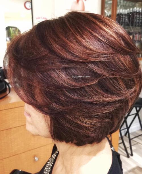 Feathered Bob Hairstyles
 80 Respectable Yet Modern Hairstyles for Women Over 50