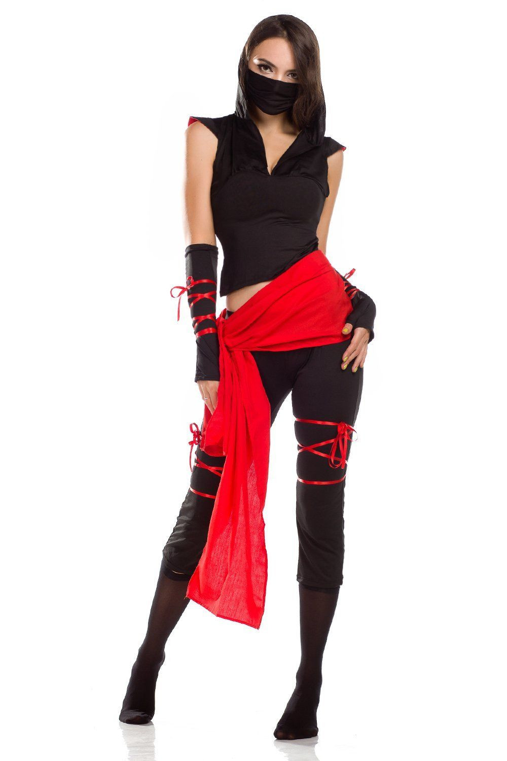 Female Ninja Costume DIY
 Pin on Halloween Costumes