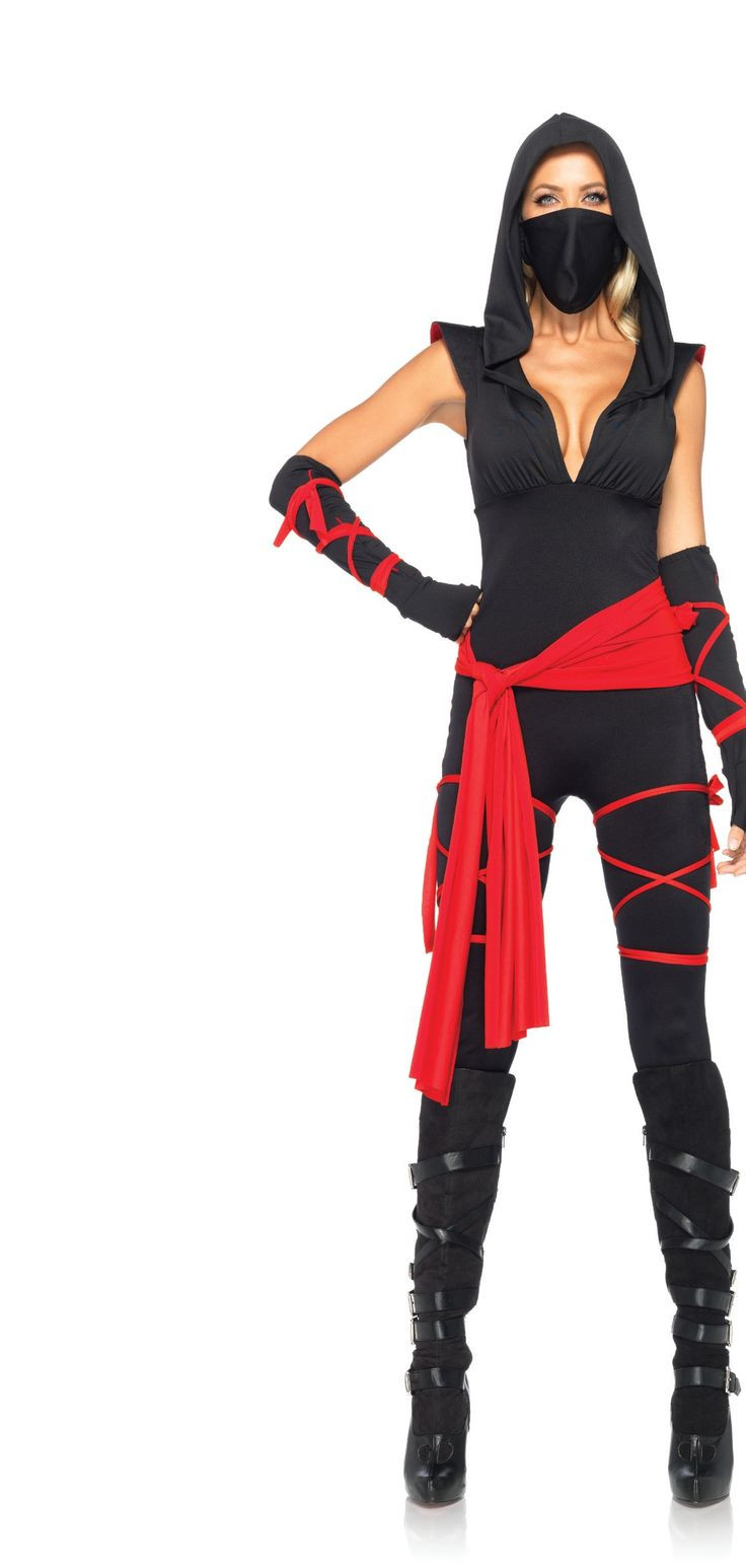 Female Ninja Costume DIY
 ninja halloween costumes for women