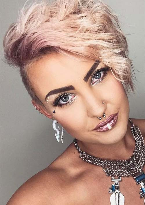 Female Undercut Hairstyle
 51 Edgy and Rad Short Undercut Hairstyles for Women Glowsly