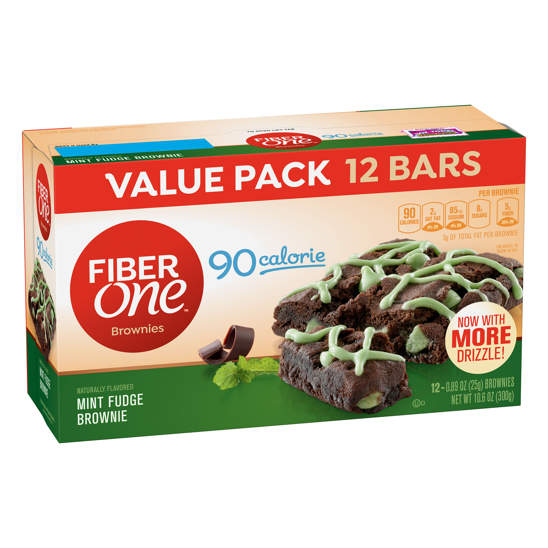 Fiber One Brownies Reviews
 Fiber e Brownies 90 Calorie Mint Fudge Brownie 12 Fiber