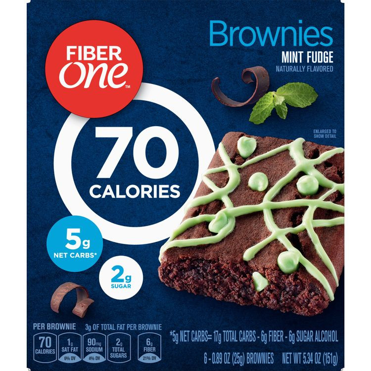 Fiber One Brownies Reviews
 Fiber e Brownies 70 Calorie Bar 5 Net Carbs Snacks