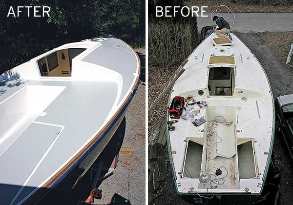 Fiberglass Deck Paint
 Tips For Painting A Boat Deck BoatUS Magazine