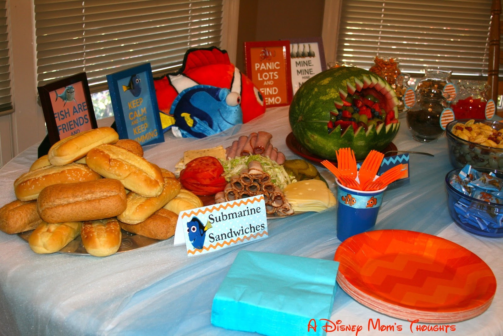 Finding Nemo Party Food Ideas
 Finding Nemo on Pinterest