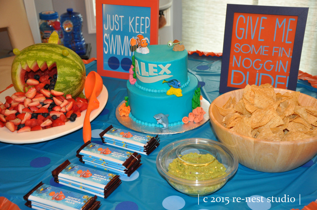 Finding Nemo Party Food Ideas
 Alex Turns Two with "Finding Nemo " Project Nursery
