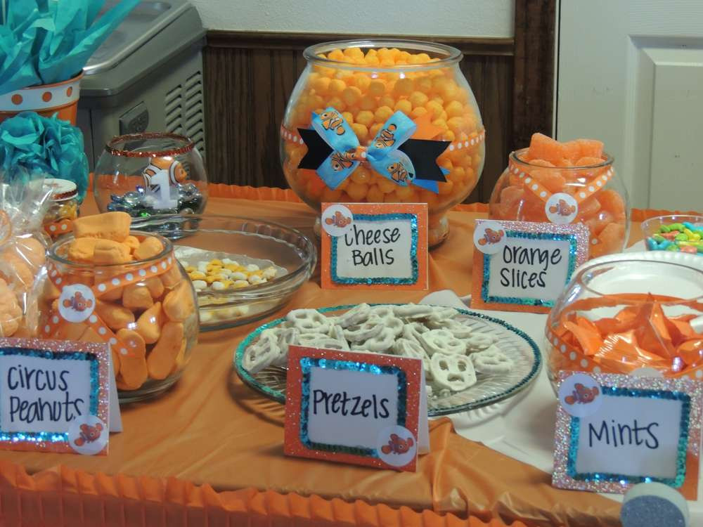 Finding Nemo Party Food Ideas
 Finding Nemo Birthday Party Ideas 4 of 10