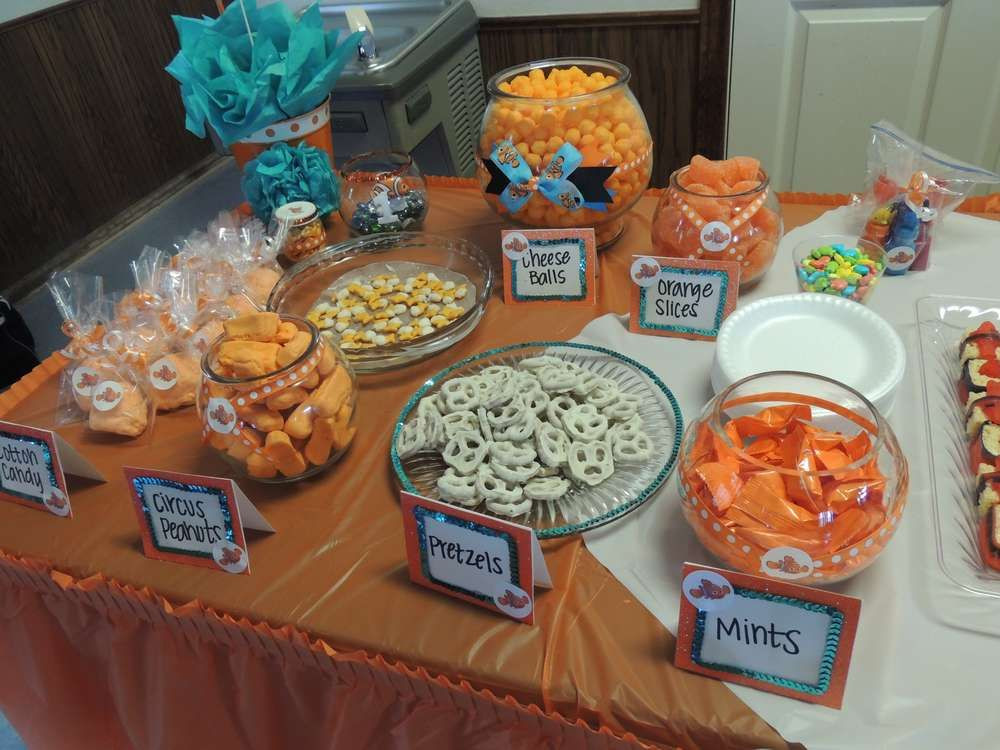 Finding Nemo Party Food Ideas
 Finding Nemo Birthday Party Ideas