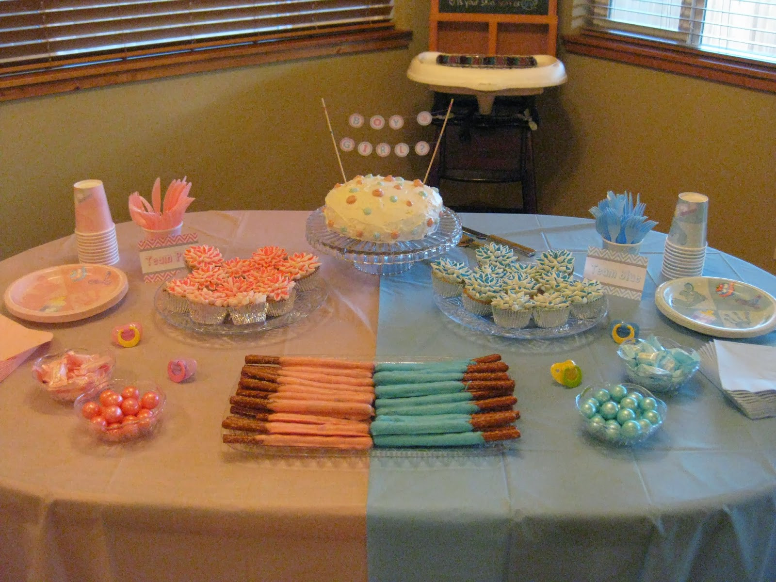 Finger Food Ideas For Gender Reveal Party
 Decorable Designs Blue vs Pink Our Gender Reveal