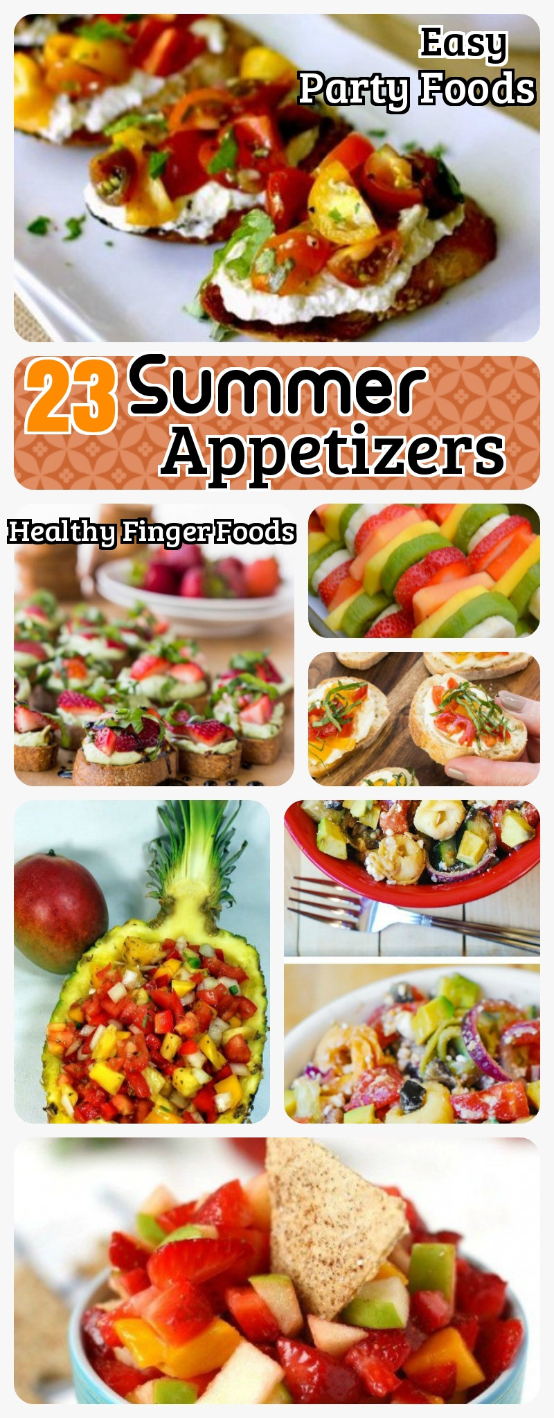 Finger Food Ideas For Summer Party
 Scorching Summer 23 Summer Appetizers for Crowd DIY