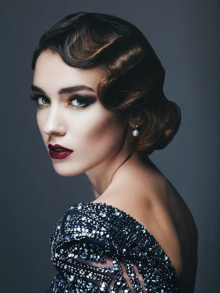 Finger Wave Hairstyles For Medium Length Hair
 35 Classic and Timeless 1920s Hairstyles for Women