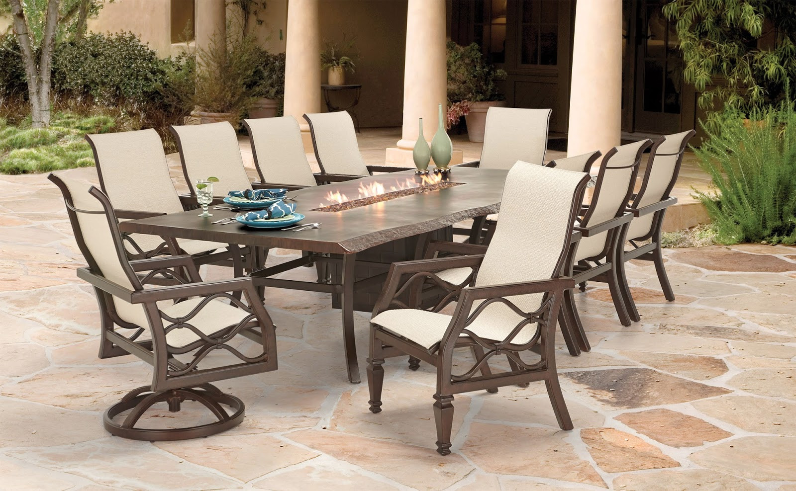 Fire Pit Dining Table
 Pride Family Brands To Add Contemporary Style To New 2016