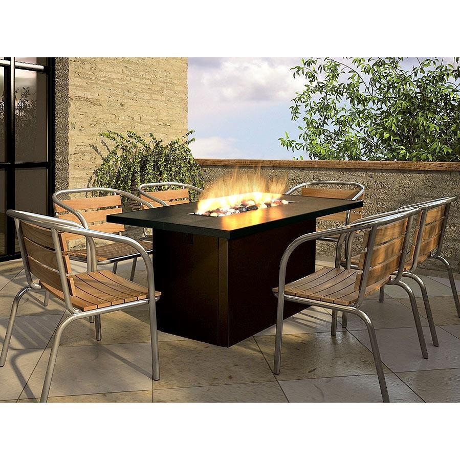 Fire Pit Dining Table
 Outdoor dining tables with gas fire pit Video and s