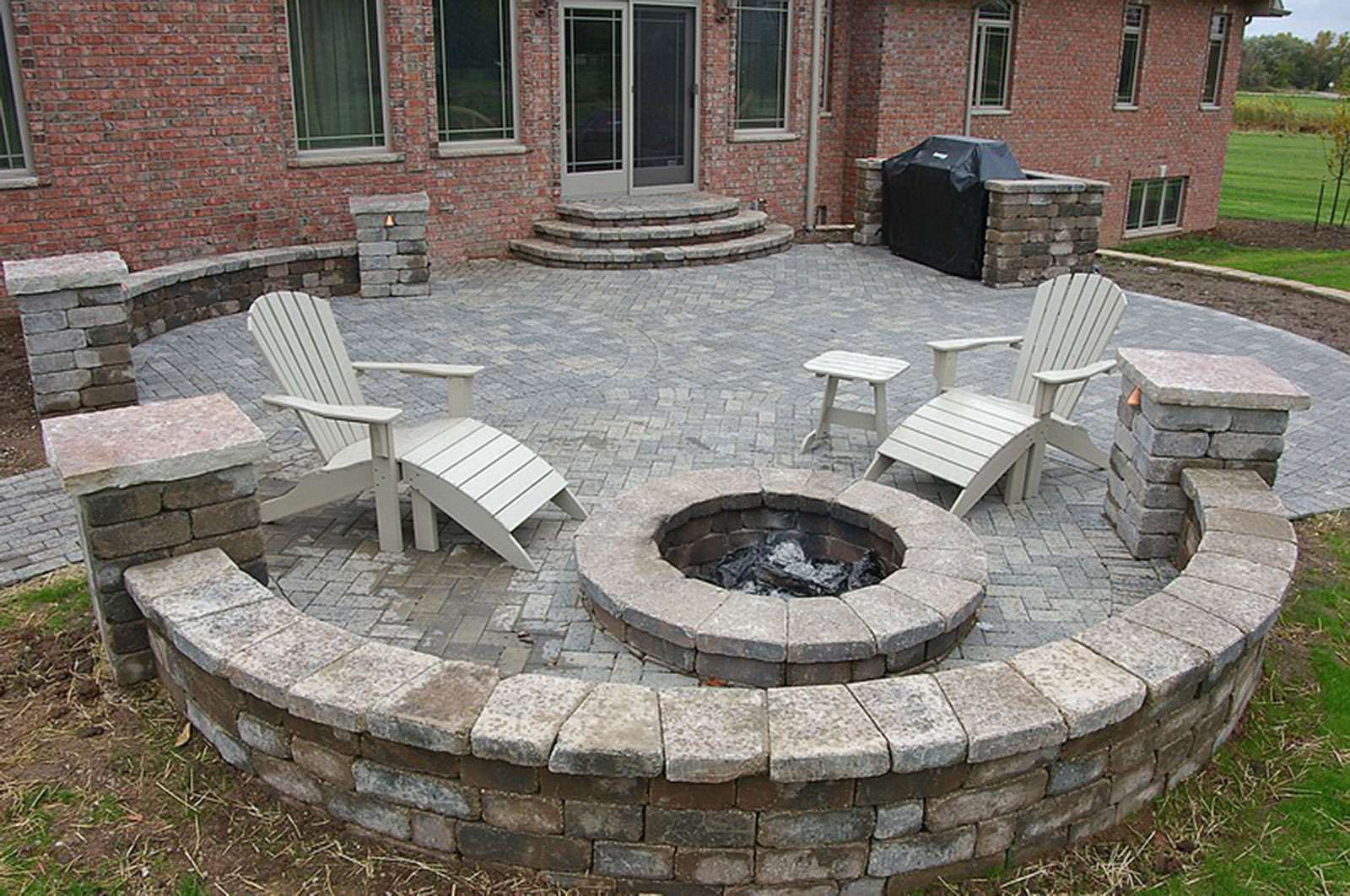 Fire Pits Backyard Landscaping
 Fire Pit and Landscape Design in Appleton WI
