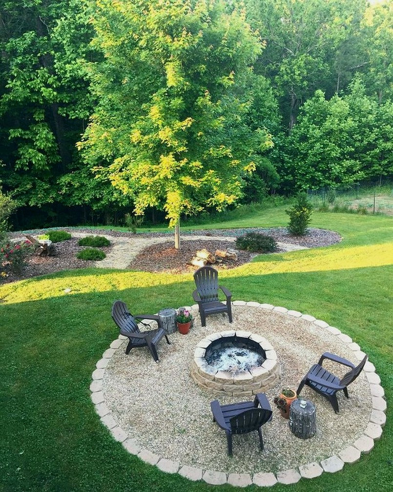 Fire Pits Backyard Landscaping
 24 easy and cheap fire pit and backyard landscaping ideas