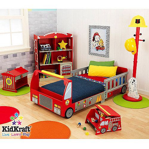 Fire Truck Kids Bedroom
 Fire truck bedroom set
