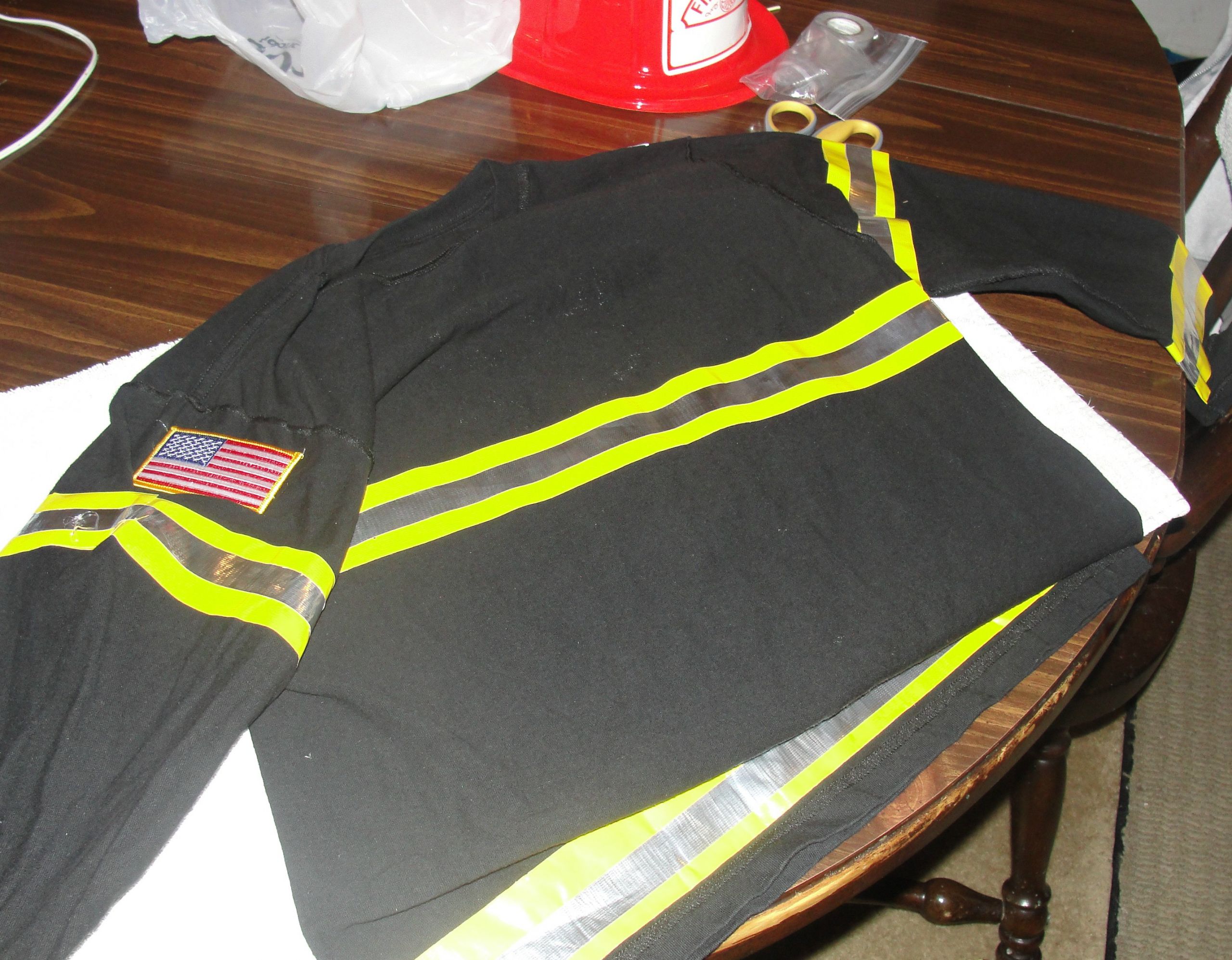 Firefighter Costume DIY
 DIY Fireman Costume 4 Sons R Us