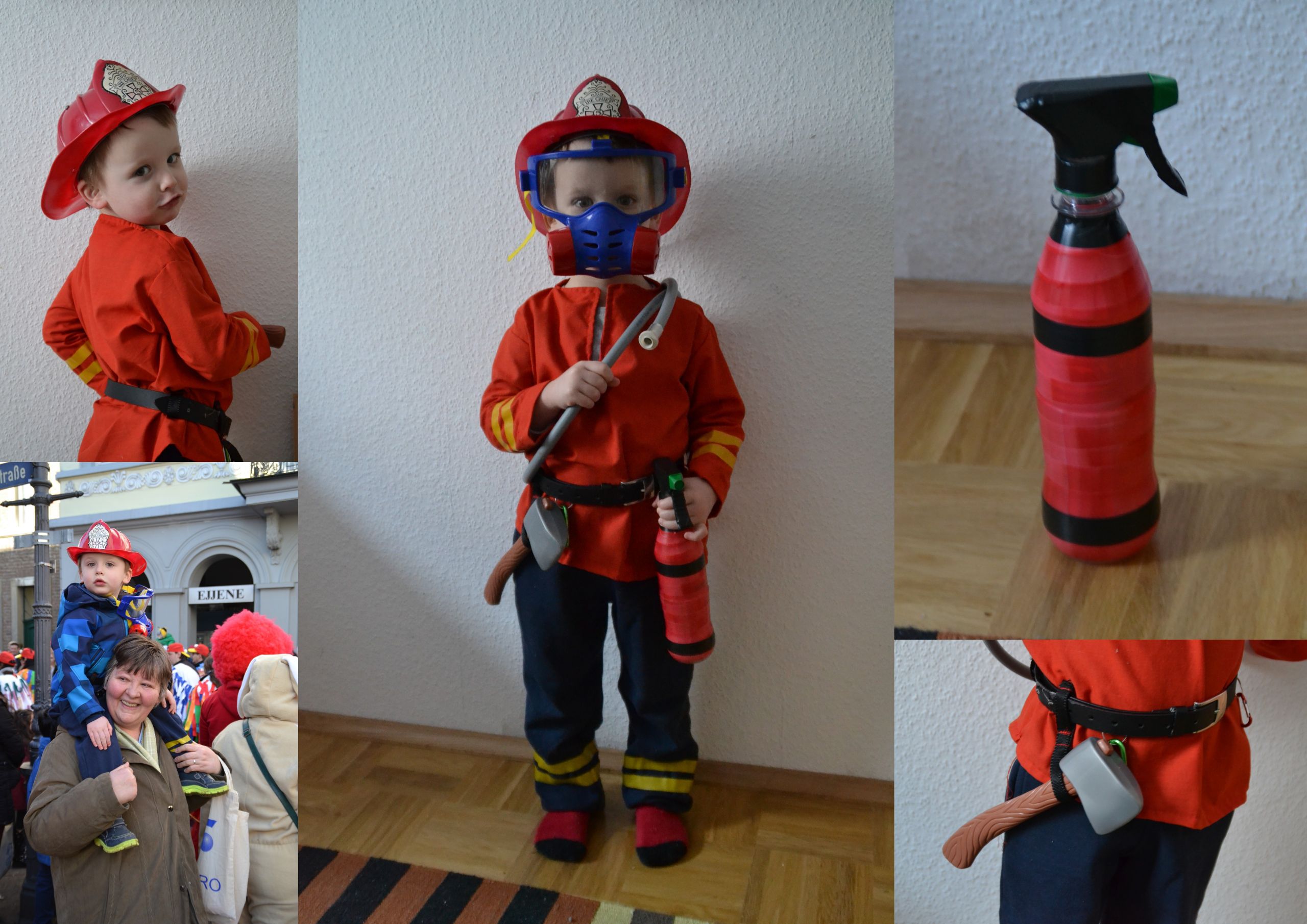 Firefighter Costume DIY
 DIY Firefighter Costume