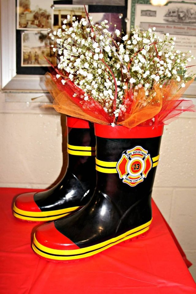 Firefighter Graduation Party Ideas
 centerpieces to raffle off Google Search