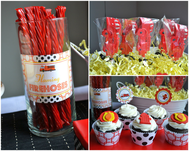 Firefighter Graduation Party Ideas
 Cute Firefighter Birthday Party at the Firehouse