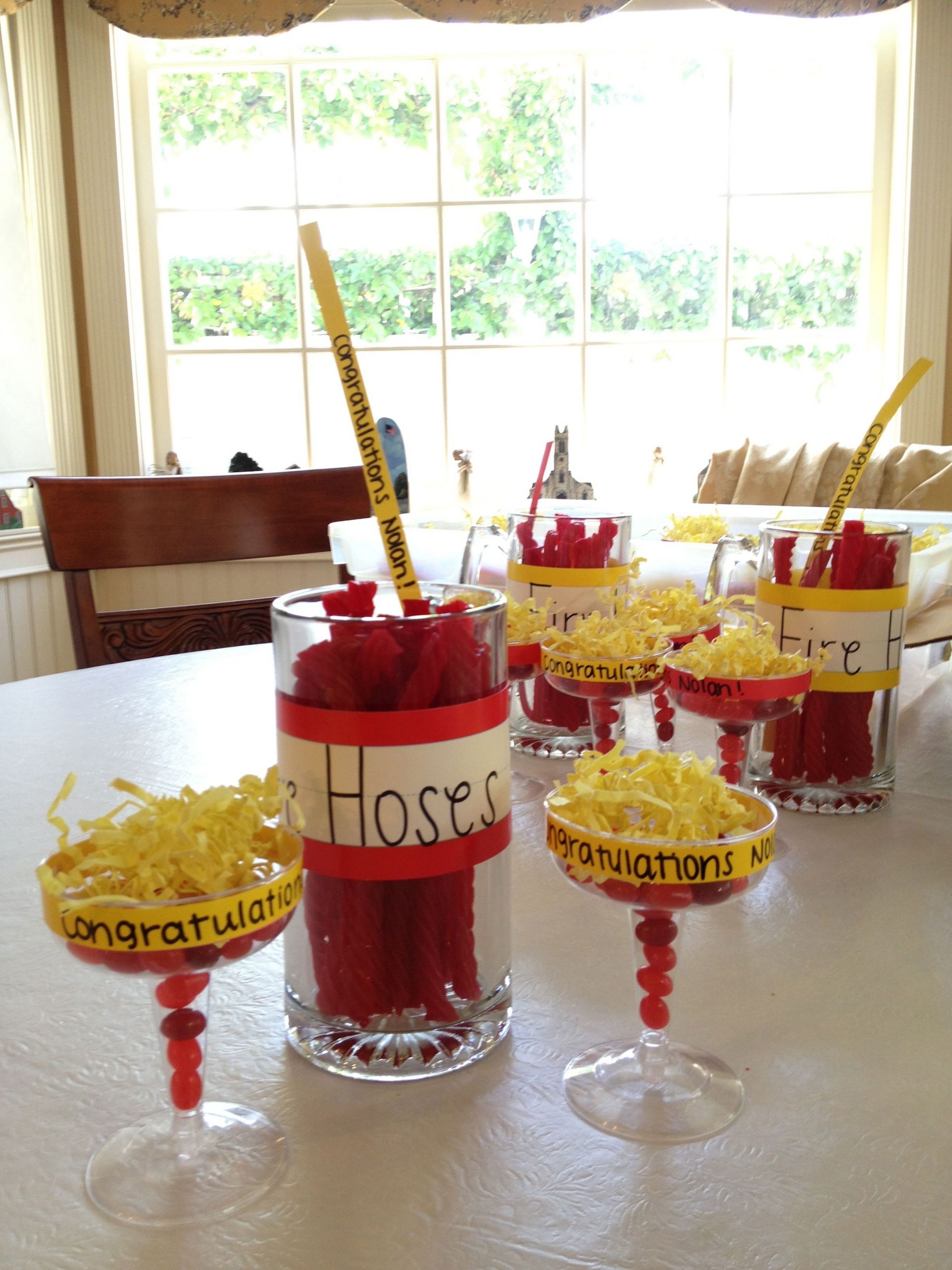 Firefighter Graduation Party Ideas
 fire fighter graduation party favors