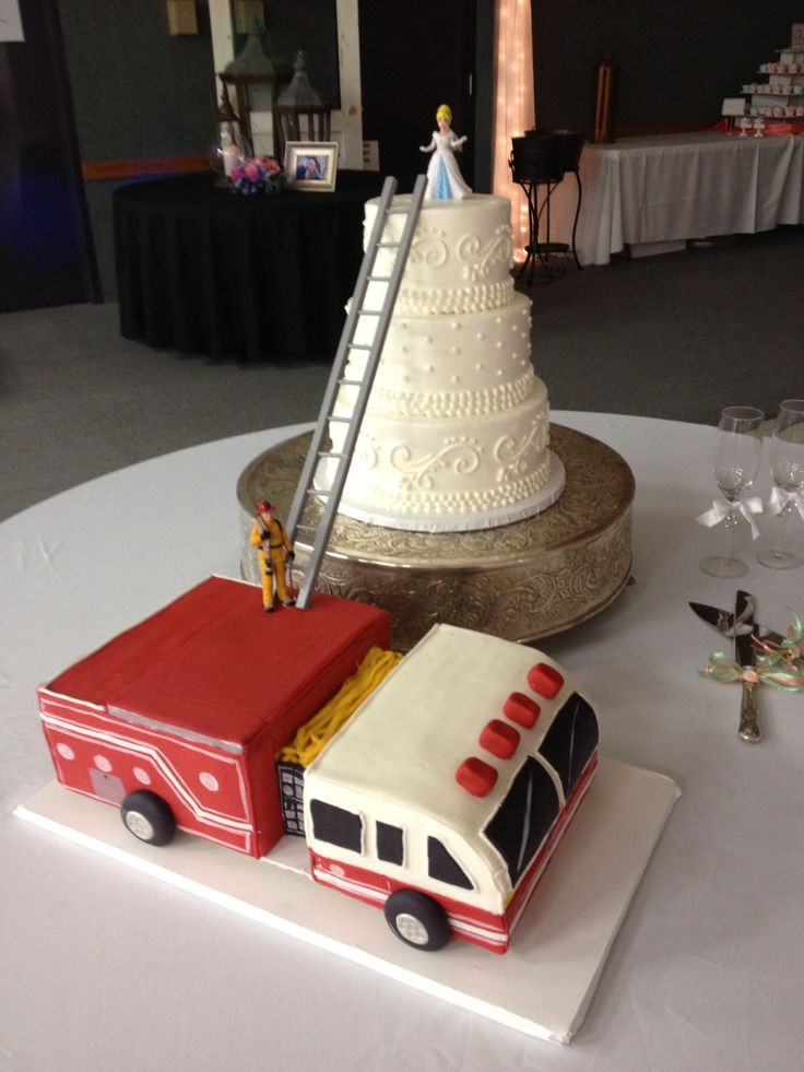 Firefighter Wedding Cake
 Firefighter Wedding Cake biggswedding2014