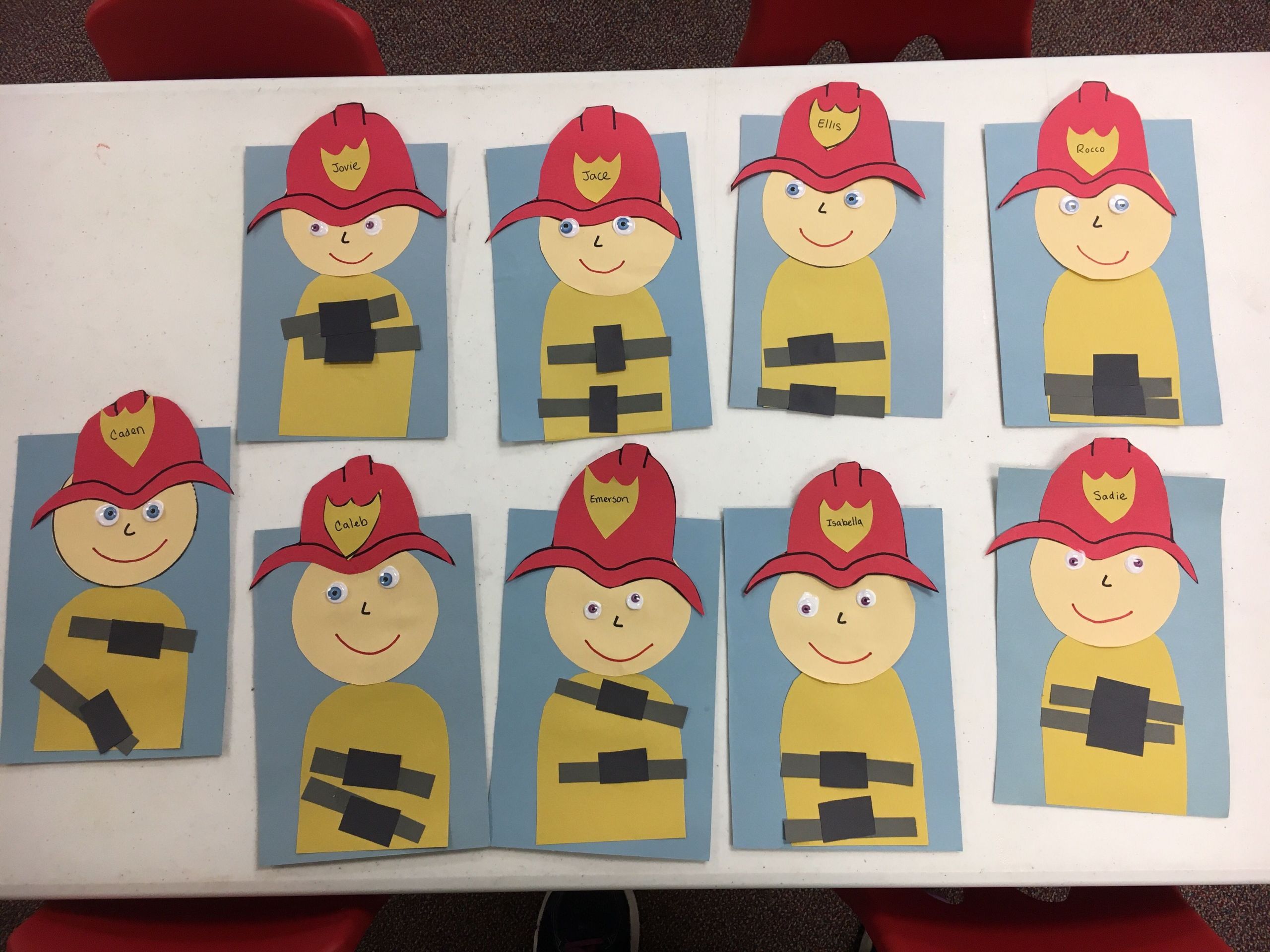Fireman Craft Ideas For Preschoolers
 Fire safety week craft fire fighter craft preschool