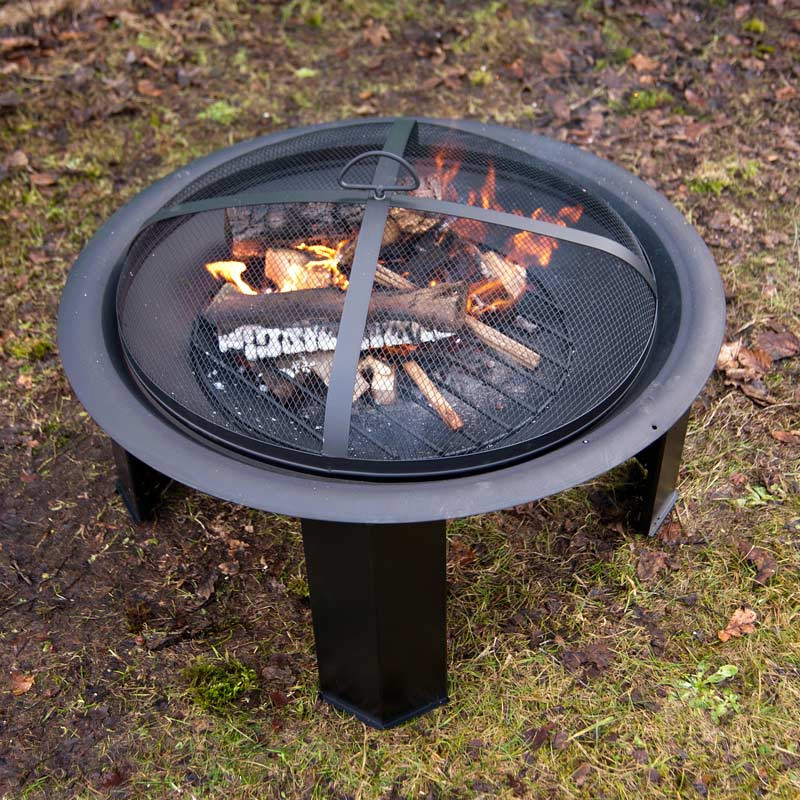 Firepit For Sale
 Terra Round Fire Pit with Grill 30in on Sale