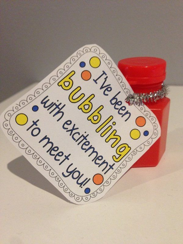 First Day Of School Gifts For Kids
 A cute wel e to school t for your students Attach the