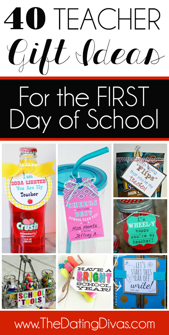 First Day Of School Gifts For Kids
 Teacher Gift Ideas For Any Time of Year The Dating Divas
