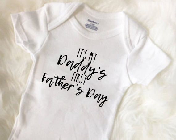 First Father'S Day Gift Ideas From Baby Boy
 First Father s Day Daddy Reveal Idea Gift for daddy from