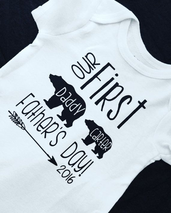 First Father'S Day Gift Ideas From Baby Boy
 First Father s Day Baby boy Little brother by