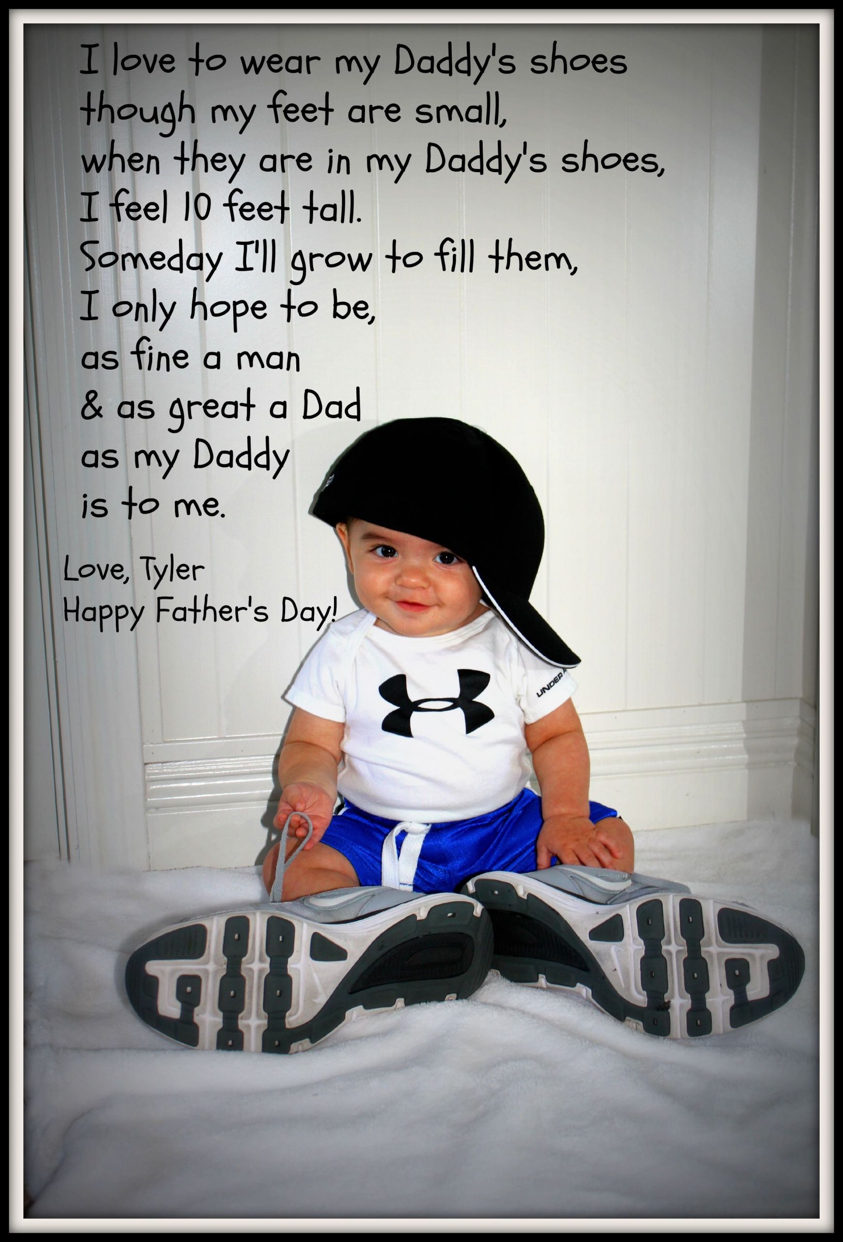 First Father'S Day Gift Ideas From Baby Boy
 DIY Father s Day Gift Use your hubby s shoes and