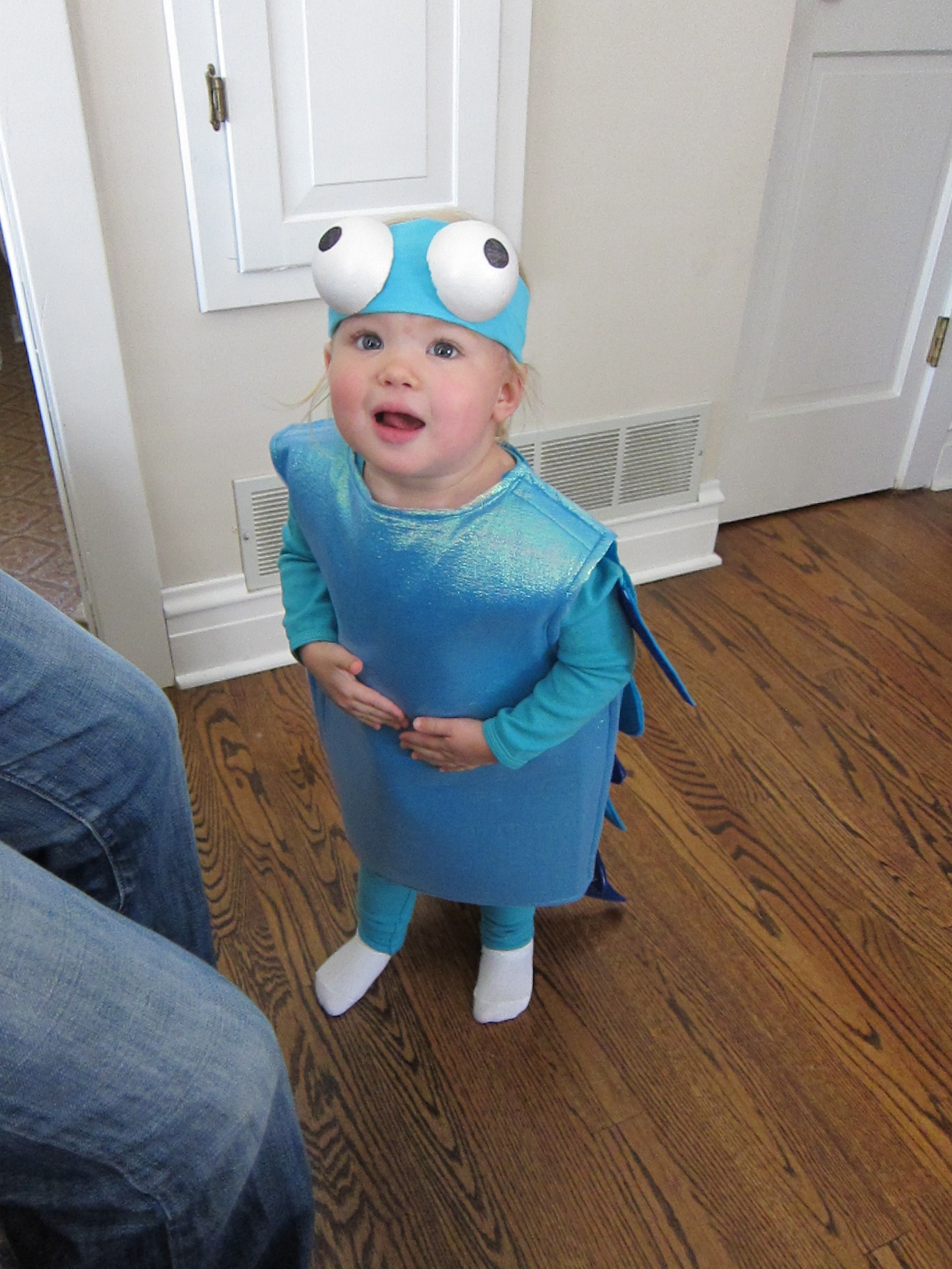 Fish Costume DIY
 DIY Toddler Fish Halloween Costume