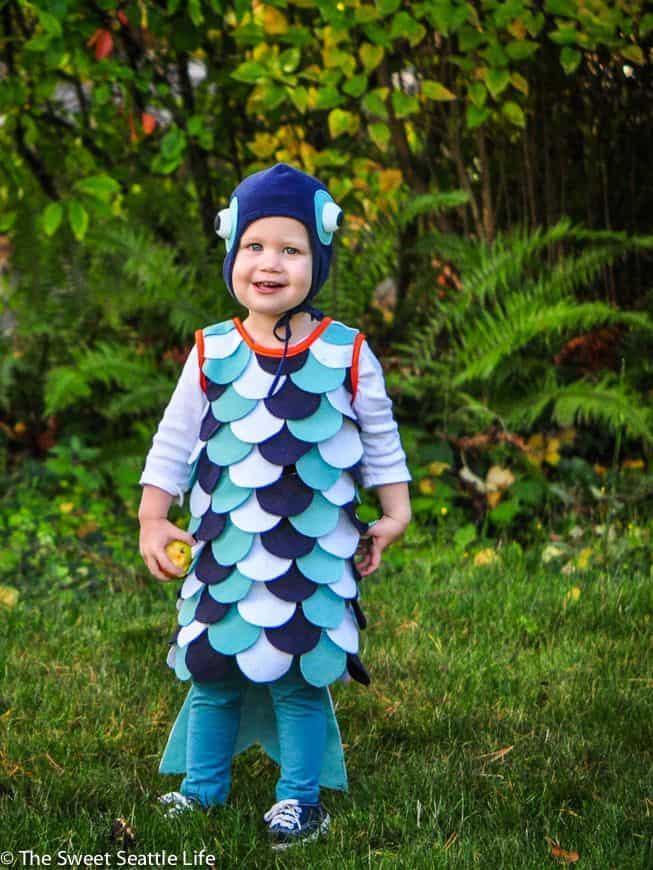 Fish Costume DIY
 Super Fun DIY Kids Halloween Costume Ideas