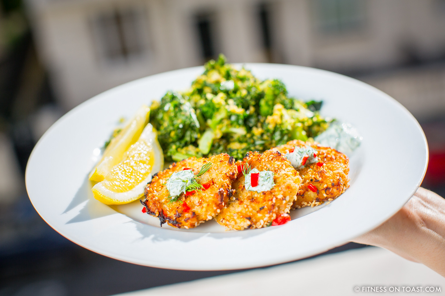 Fish Diet Recipes
 Fishcake Burger Recipe Healthy Quinoa Kale Salad Tasty Dinner