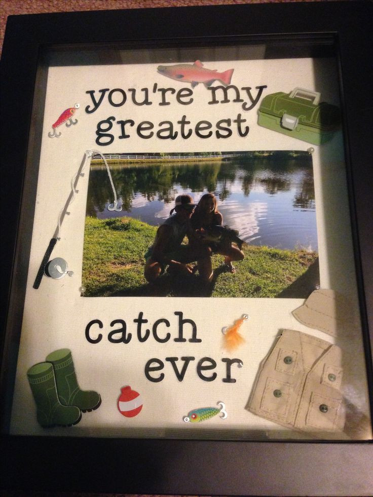 Fishing Gift Ideas For Boyfriend
 your my greatest catch ever ️ ️ diy boyfriend t