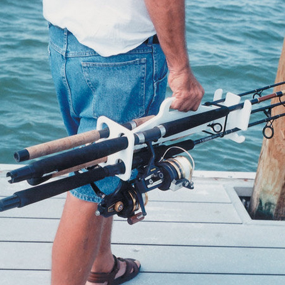 Fishing Rod Rack DIY
 DIY PVC Outdoor Fishing Rod Holder 23 – Vanchitecture
