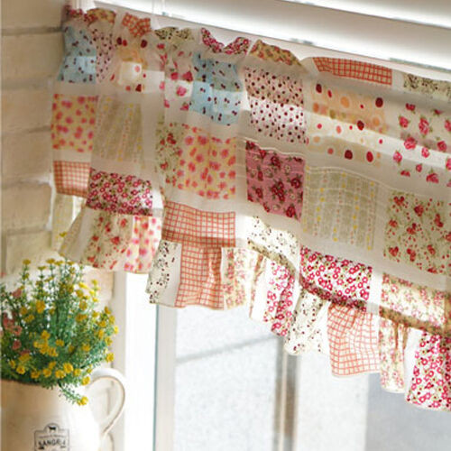 Floral Kitchen Curtains
 Floral kitchen curtain Kitchen valance curtains living