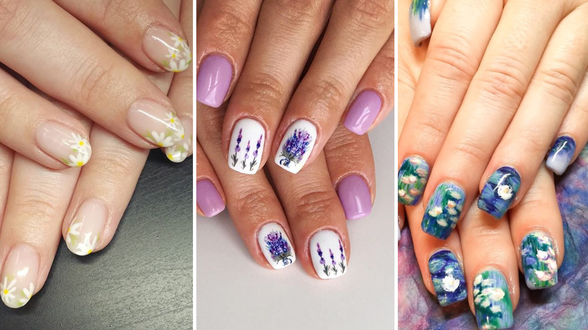 Flower Nail Art Designs
 21 Floral Nail Art Designs That Are Perfect For The Summer