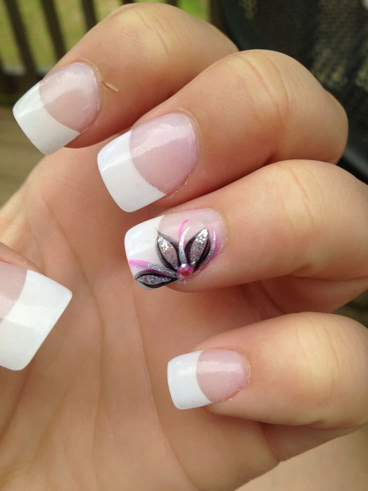Flower Nail Art Designs
 32 Flower Toe Nail Designs Nail Designs
