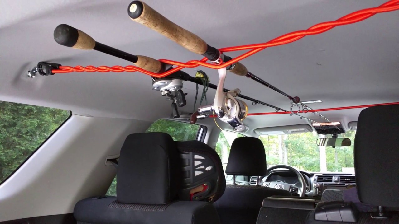 Fly Rod Roof Rack DIY
 DIY Car Fishing Rod Rack for $9