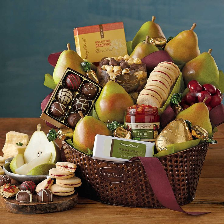 Food Basket Gift Ideas
 1000 images about Holiday Tenant Gift Ideas on Pinterest