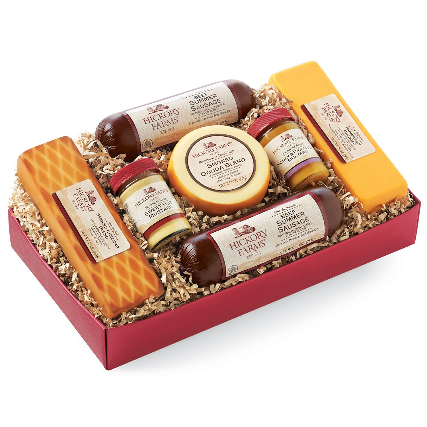 Food Gift Baskets Ideas
 Gourmet Food Gift Baskets Best Cheeses Sausages Meat