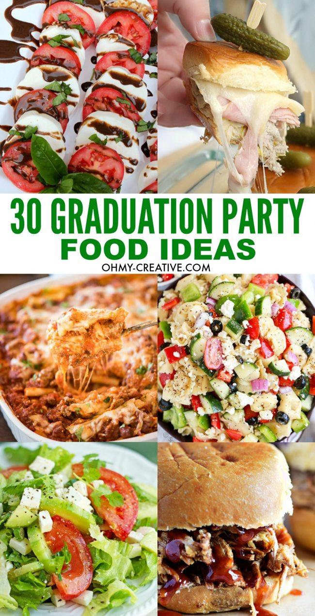 Food Ideas For Graduation Party Open House
 30 Must Make Graduation Party Food Ideas Oh My Creative