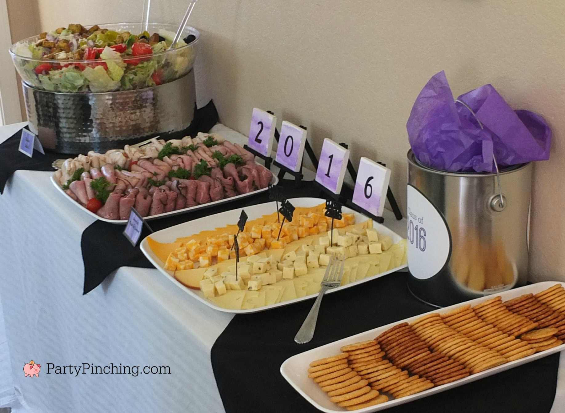 Food Ideas For Graduation Party Open House
 Art Theme Graduation Party Graduation Party Ideas Food