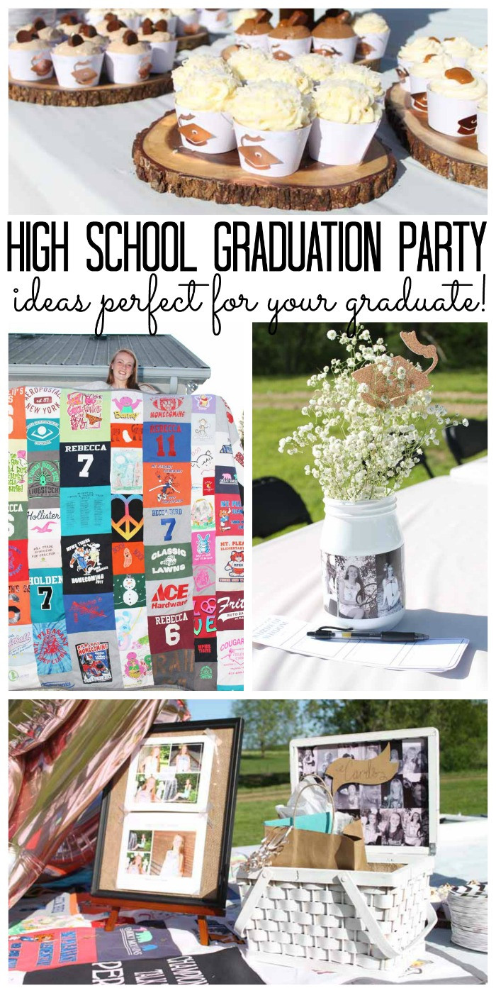 Food Ideas For High School Graduation Party
 High School Graduation Party Ideas The Country Chic Cottage