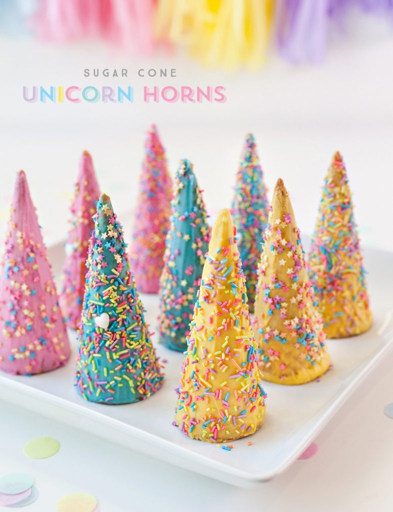 Food Ideas For Unicorn Party
 Simple & Sweet Unicorn Birthday Party Ideas Hostess