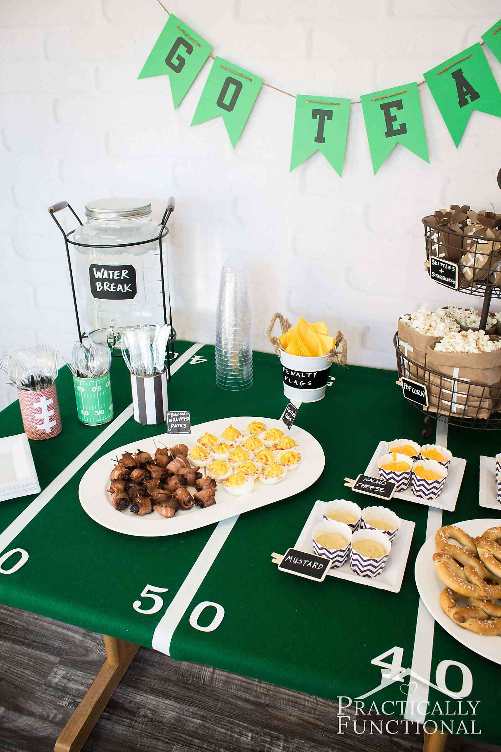 Football Birthday Party Ideas
 Football Party Ideas Food Decorations & More